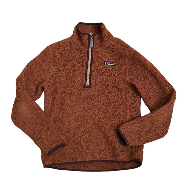 Patagonia Jackets & Blazers - Patagonia Los Gatos 1/4-Zip Brown Fleece Jacket Women’s Size XS